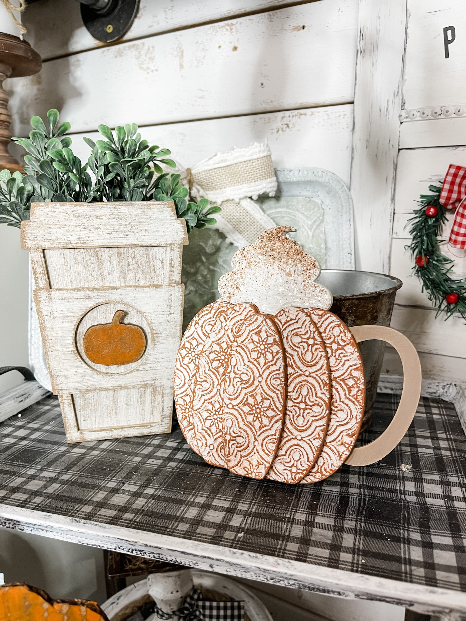 Pumpkin Spice Mug Fall Home Decor