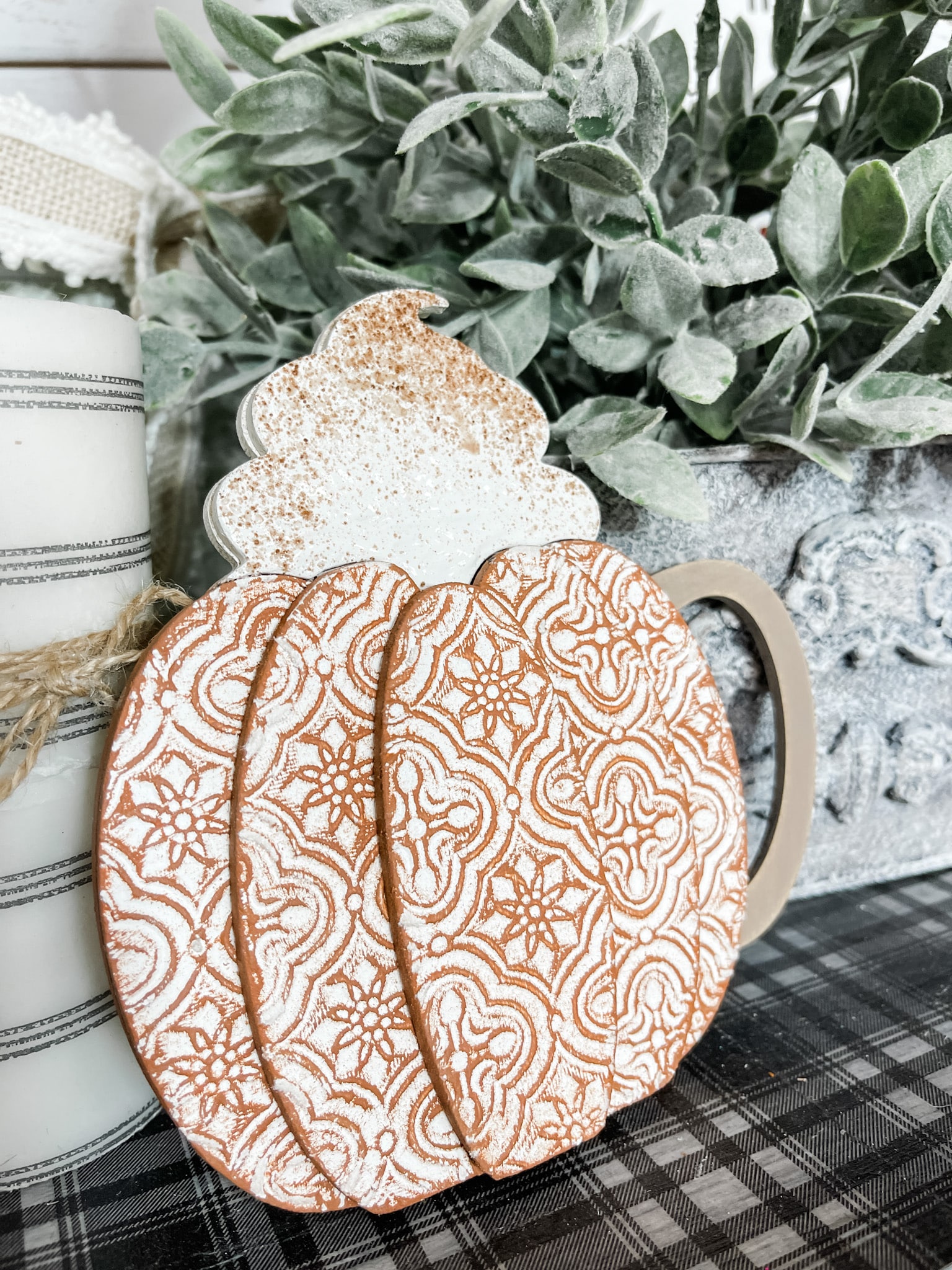 Pumpkin Spice Mug Fall Home Decor