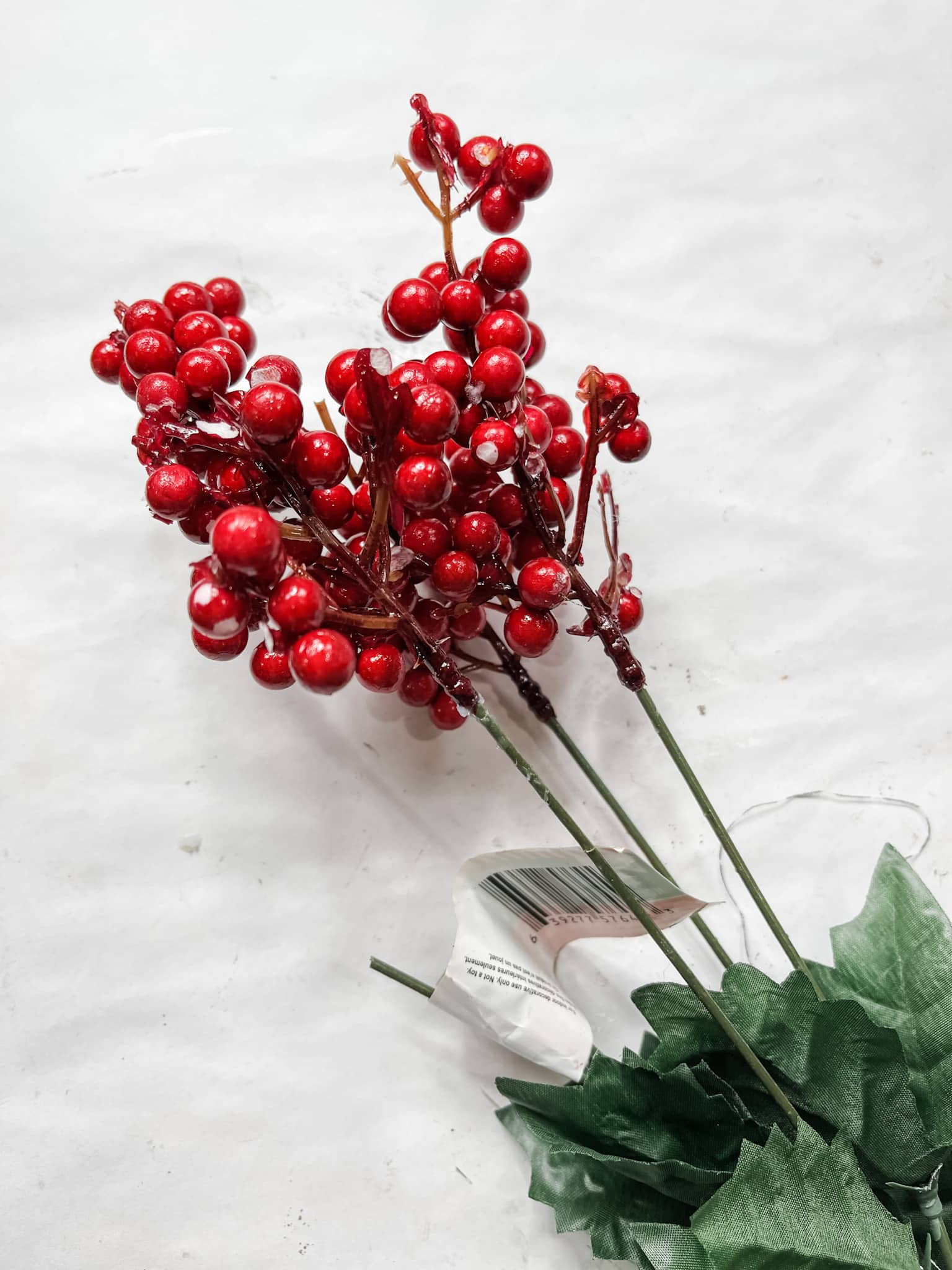 DIY Garland Christmas Tree