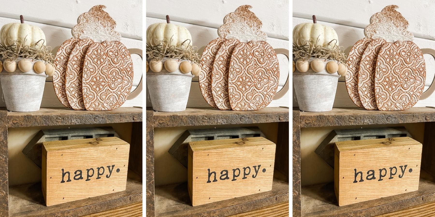 Pumpkin Spice Mug Fall Home Decor