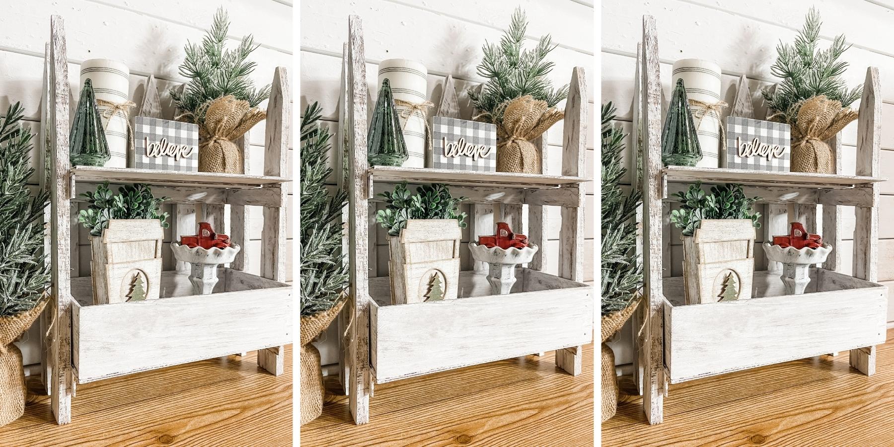 Picket Fence Planter and Shelf