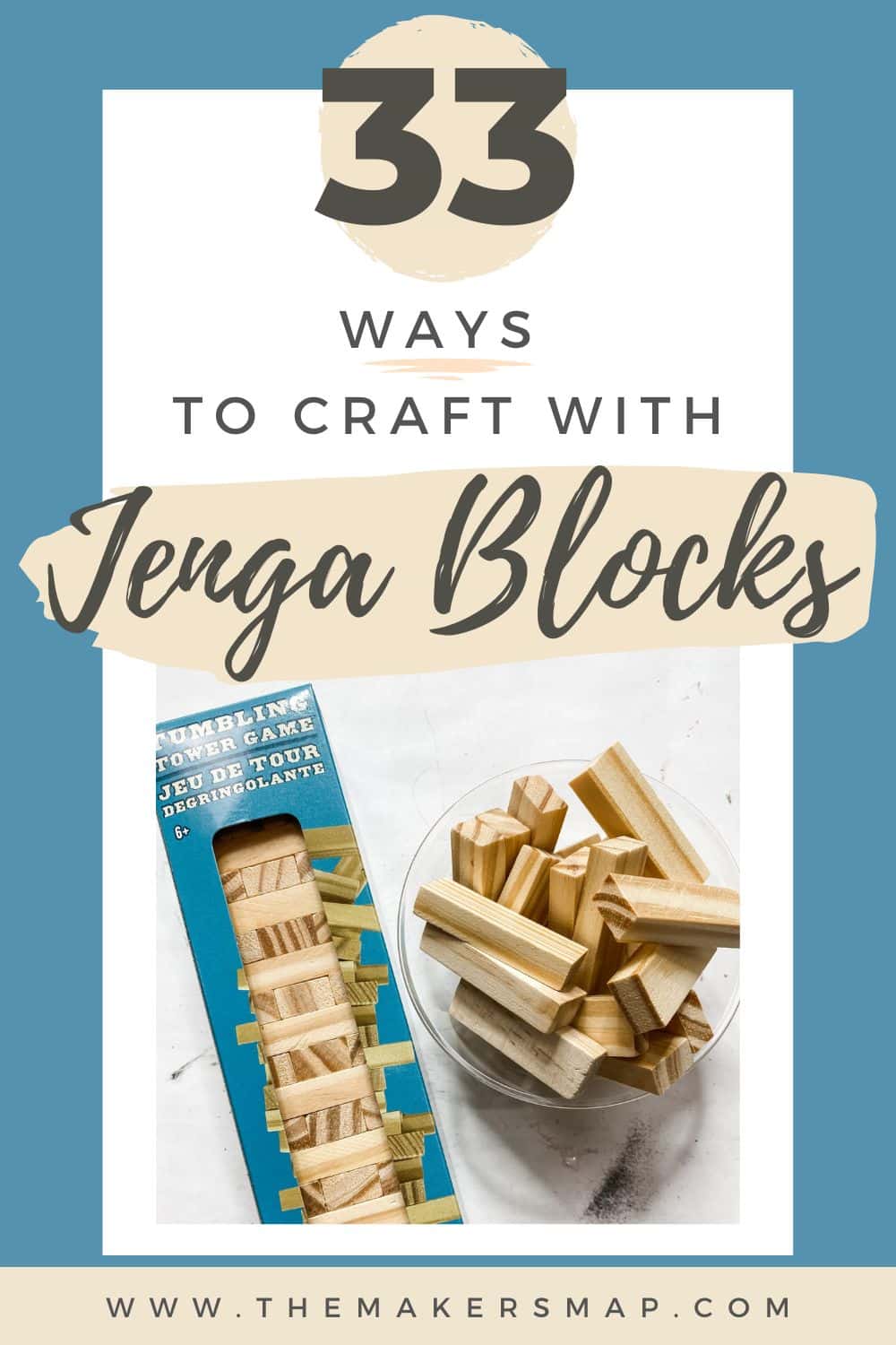 9+ Jenga Block Christmas Crafts - TristianJasmine