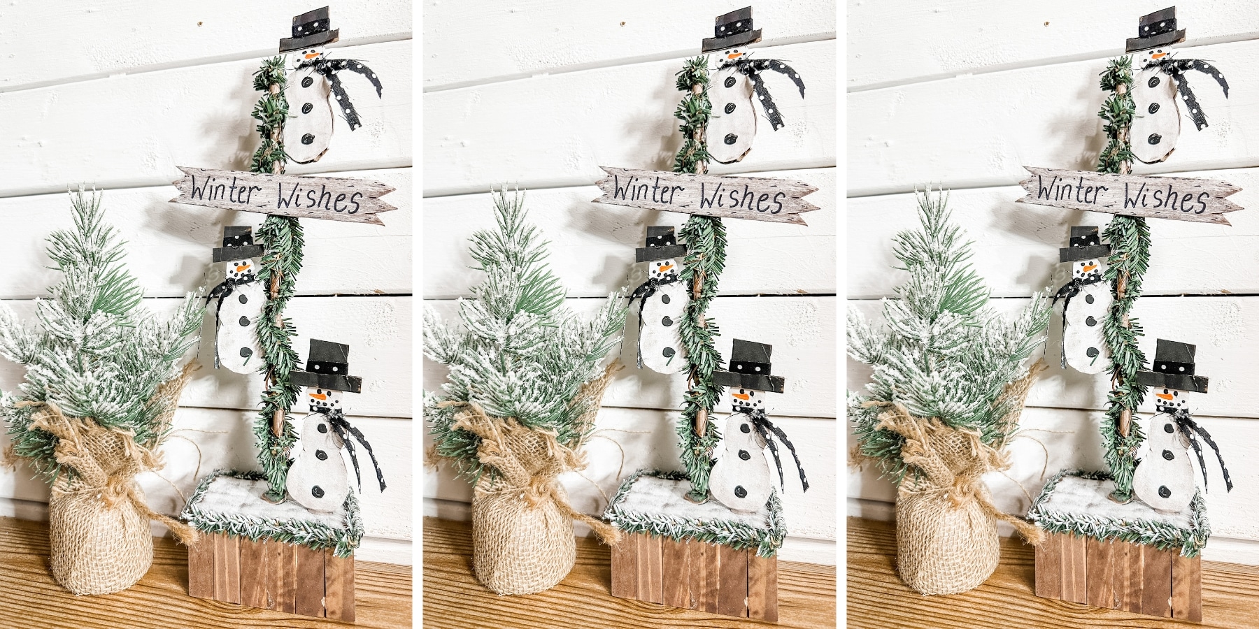 DIY Winter Wishes Post
