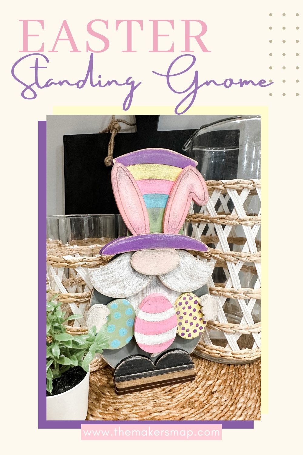 Standing Easter Gnome