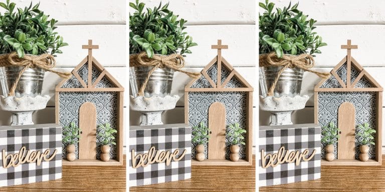 DIY Dollar Tree Church