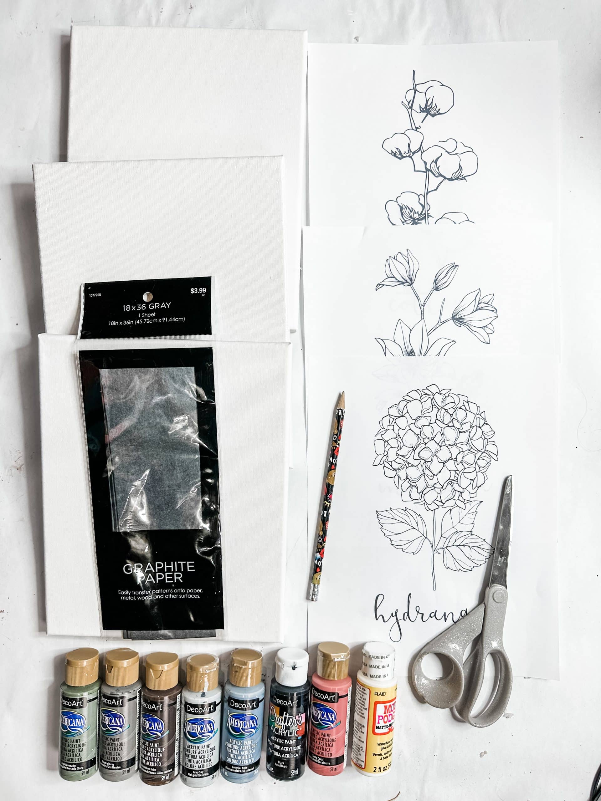 Set of Botanicals Art