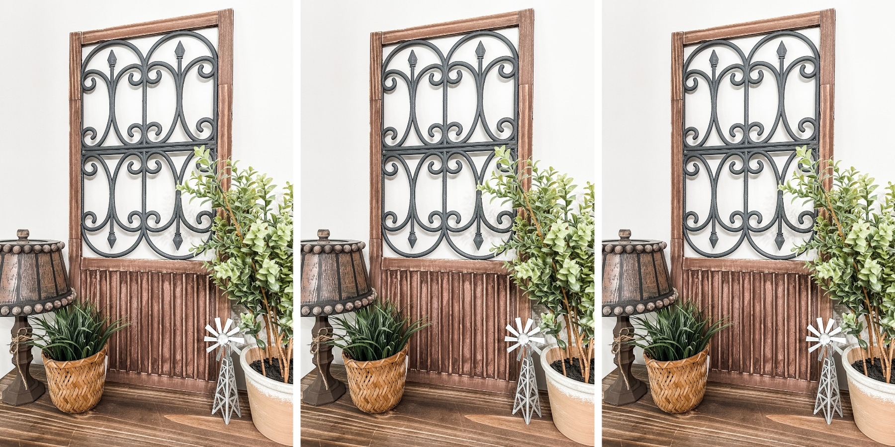 Decorative Ornate Farmhouse Door