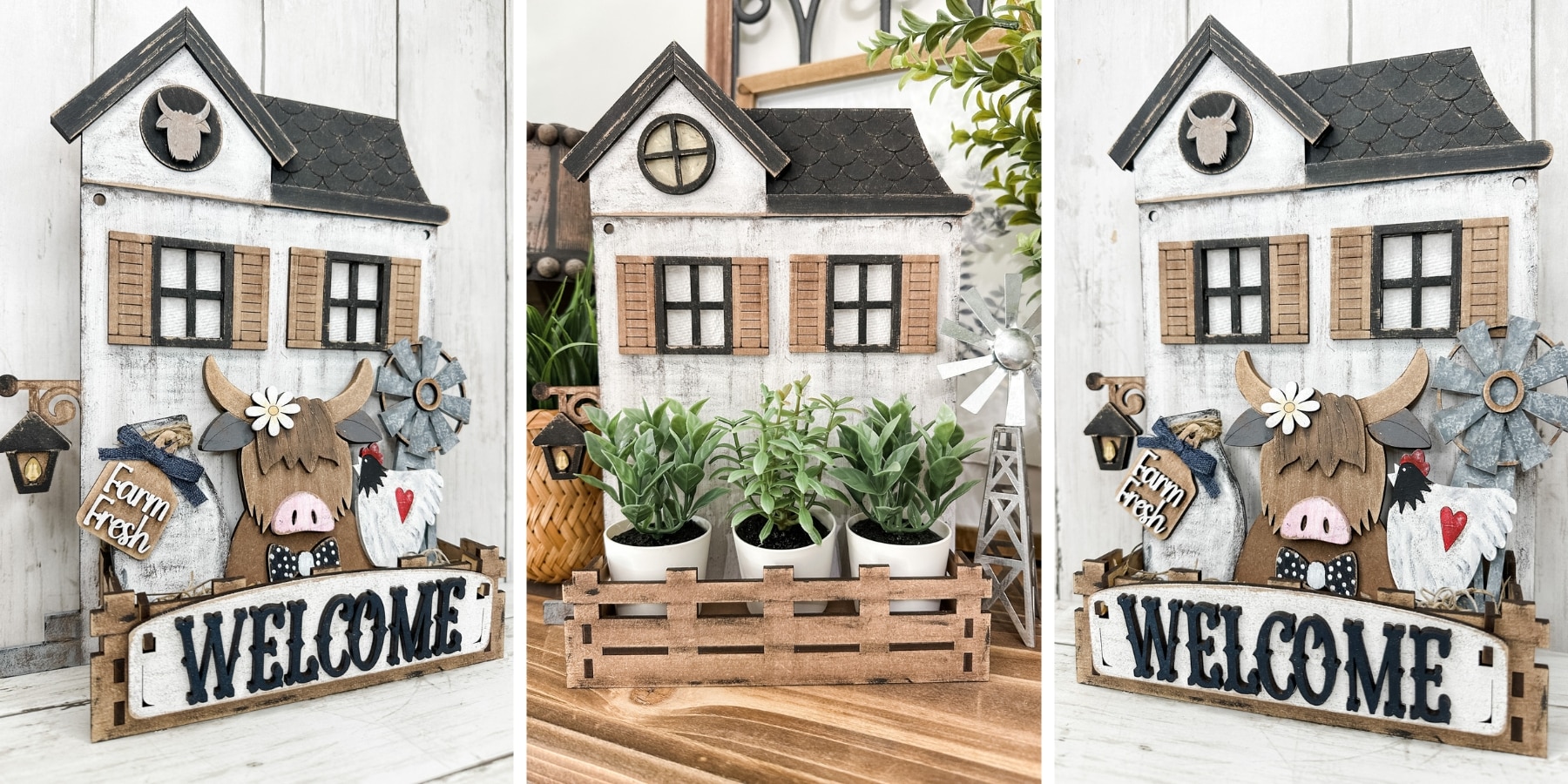 Decorative Interchangeable House Kit