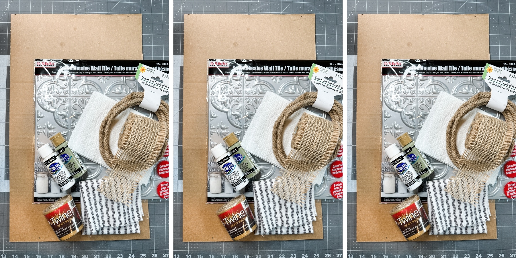 Cardboard Hanging Planter DIY