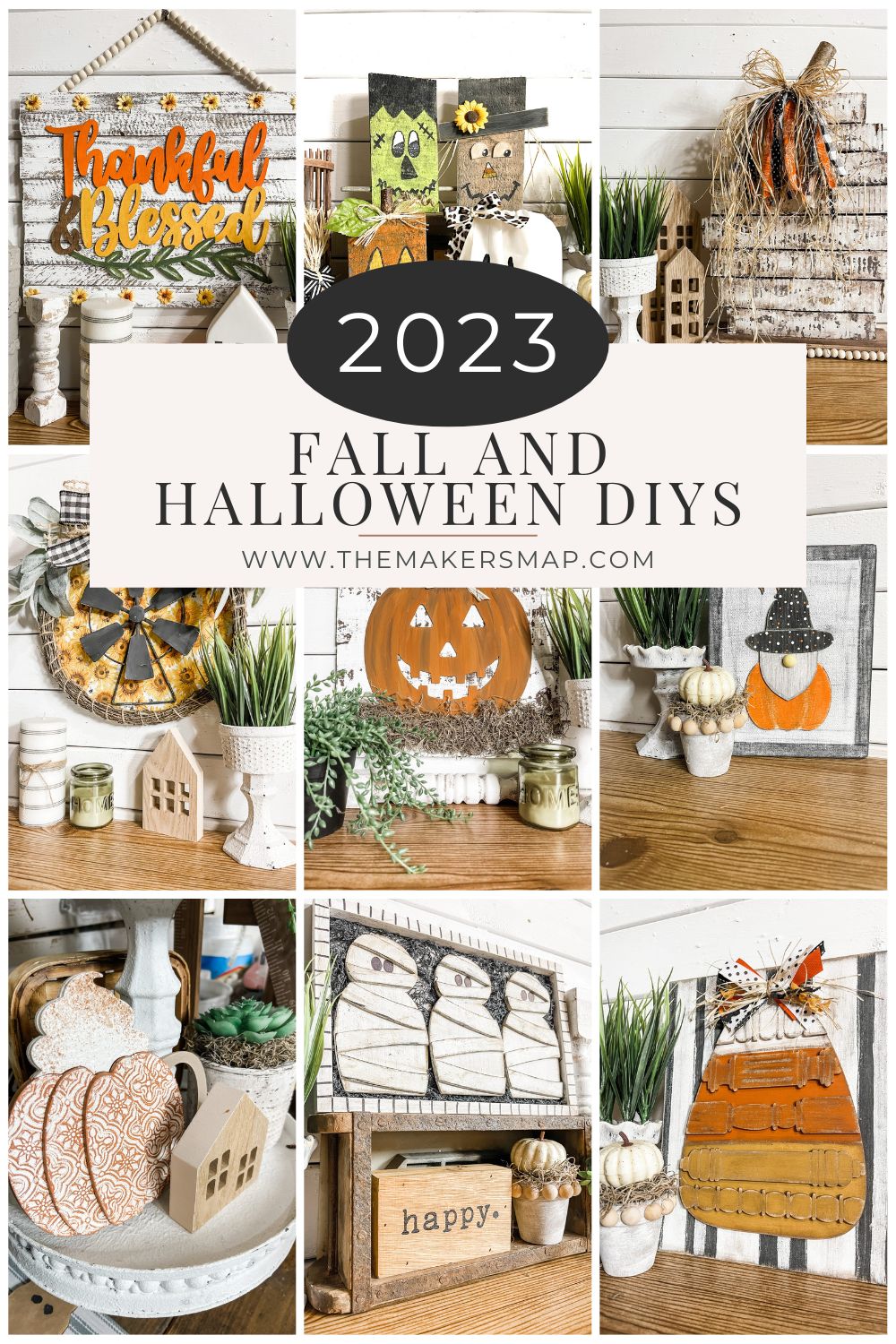 Fall and Halloween Craft Decor Ideas