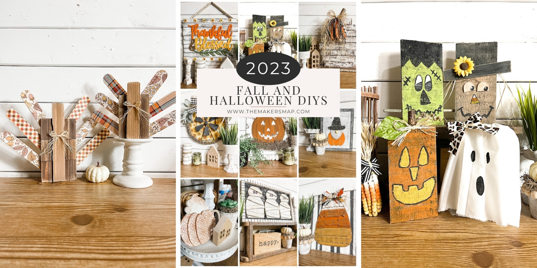 Fall and Halloween Craft Decor Ideas