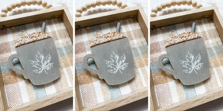 DIY Latte Fall Decor