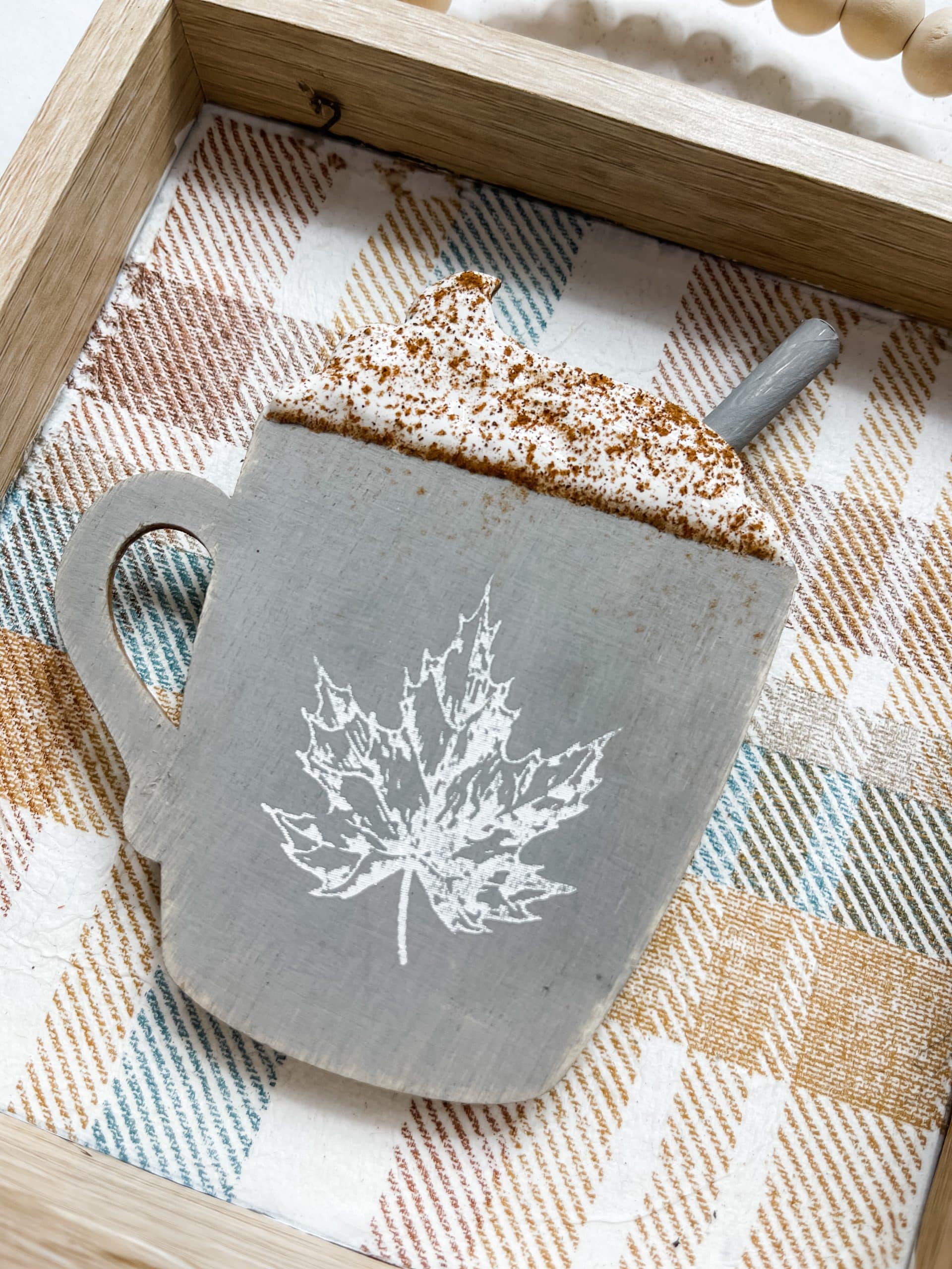 DIY Latte Fall Decor