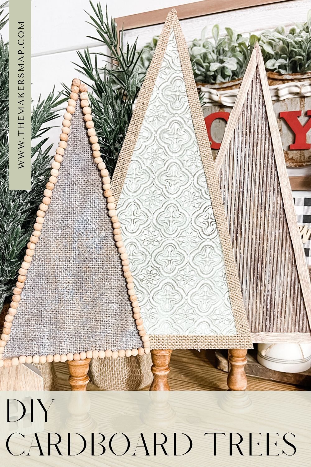 DIY Cardboard Trees