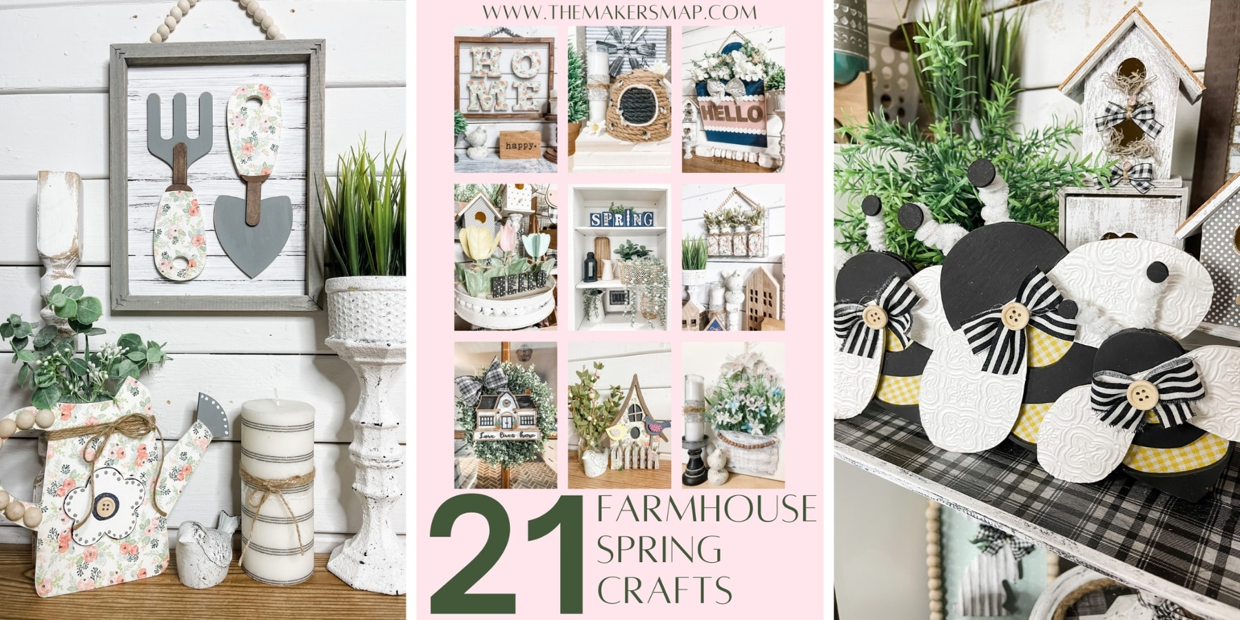 Spring Farmhouse Decor DIY Ideas