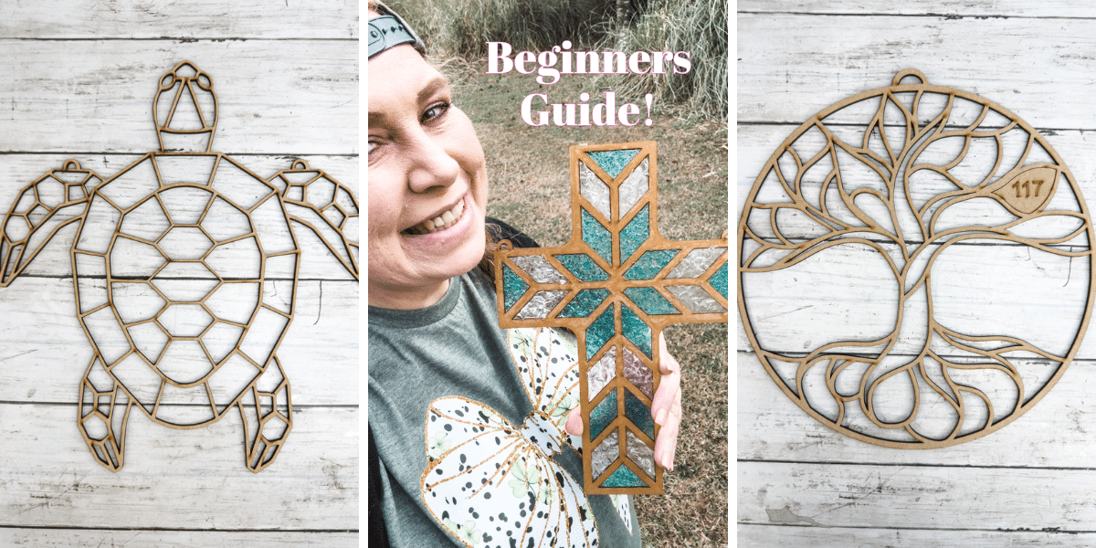 Beginner’s Guide to Faux Stained Glass Sun Catchers with Laser-Cut Wood