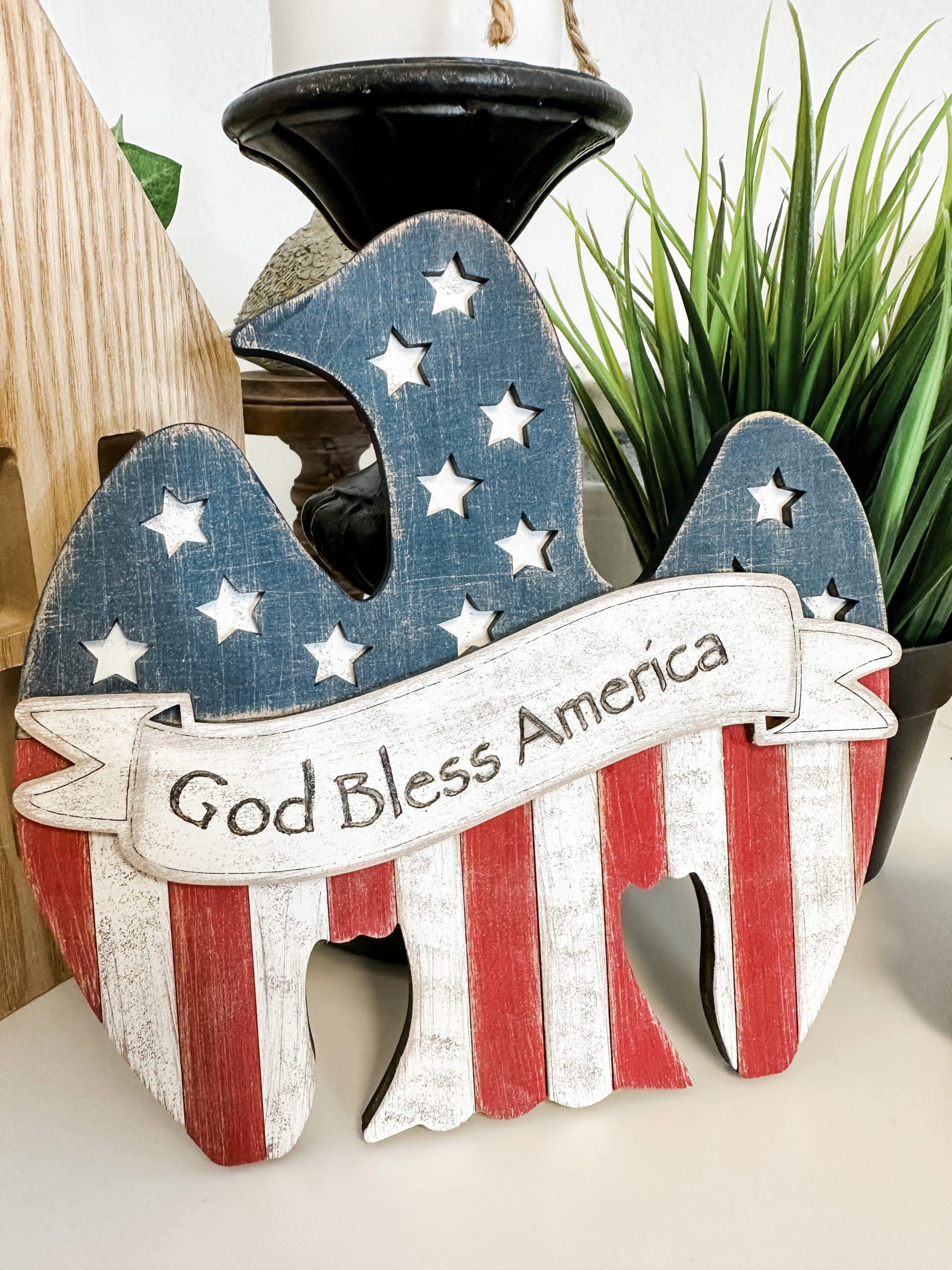 Easy Patriotic Eagle Craft Kit Tutorial for Beginners