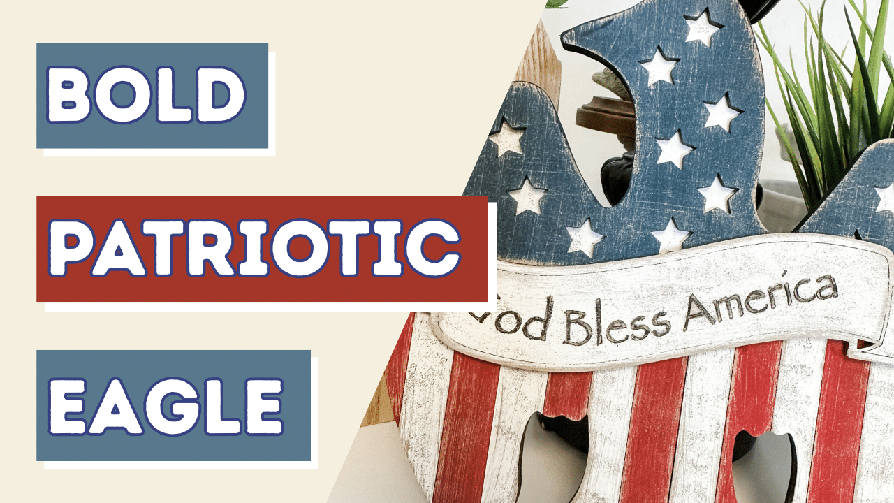 Easy Patriotic Eagle Craft Kit Tutorial for Beginners