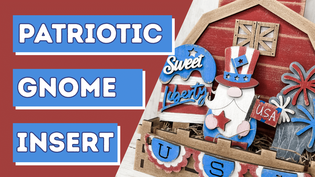 Farmhouse Americana Aesthetic: Uncle Sam Insert