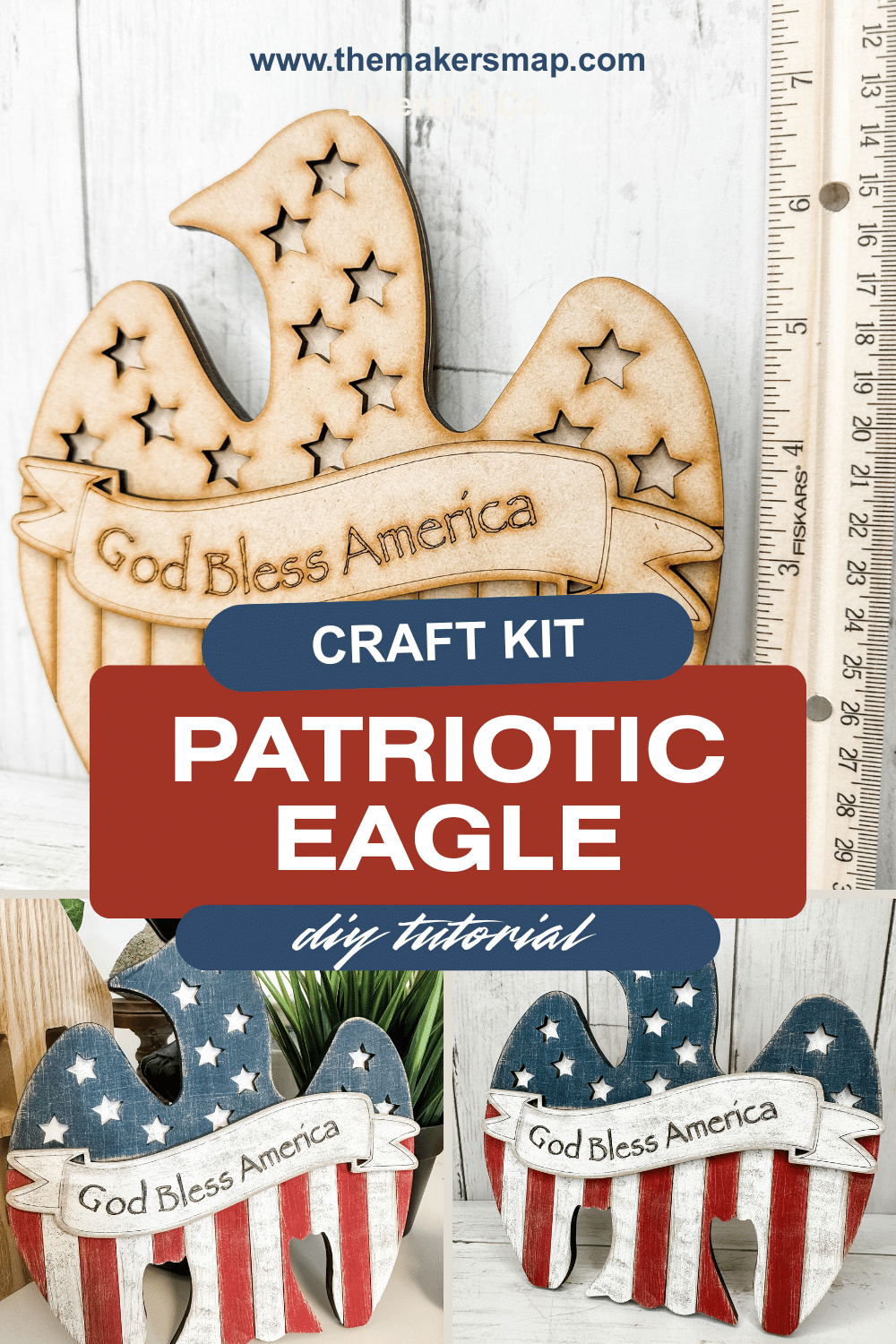 Easy Patriotic Eagle Craft Kit Tutorial for Beginners
