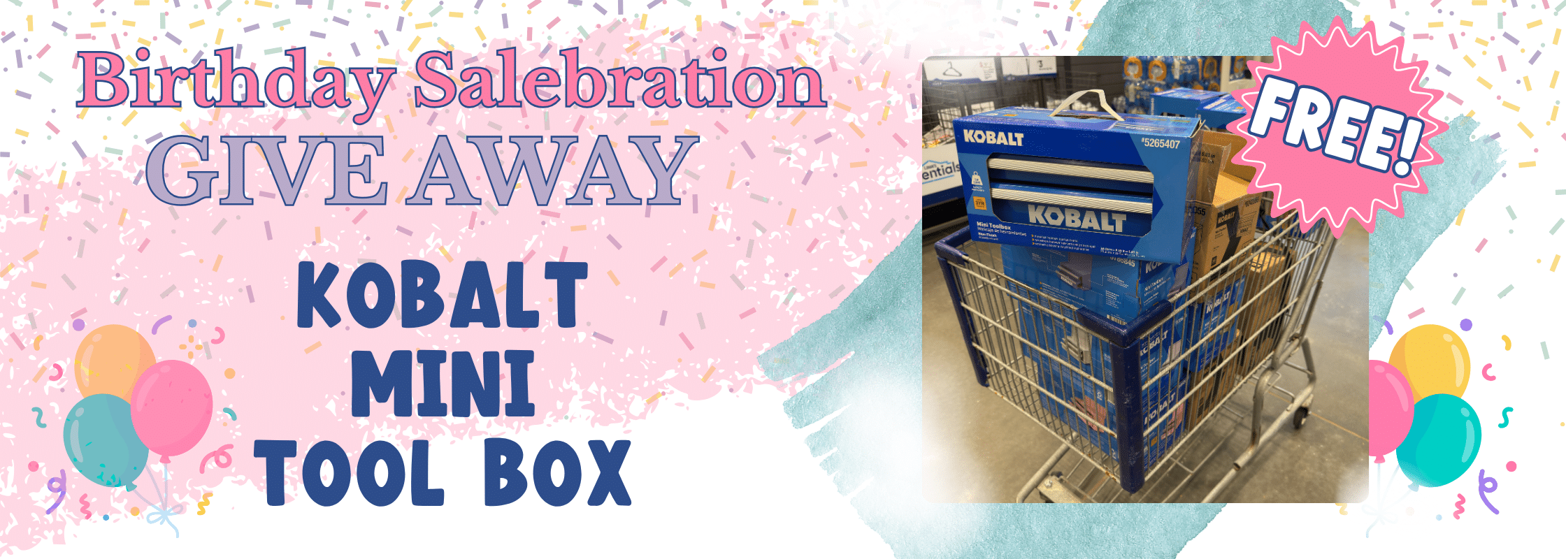 Birthday SALEbration!