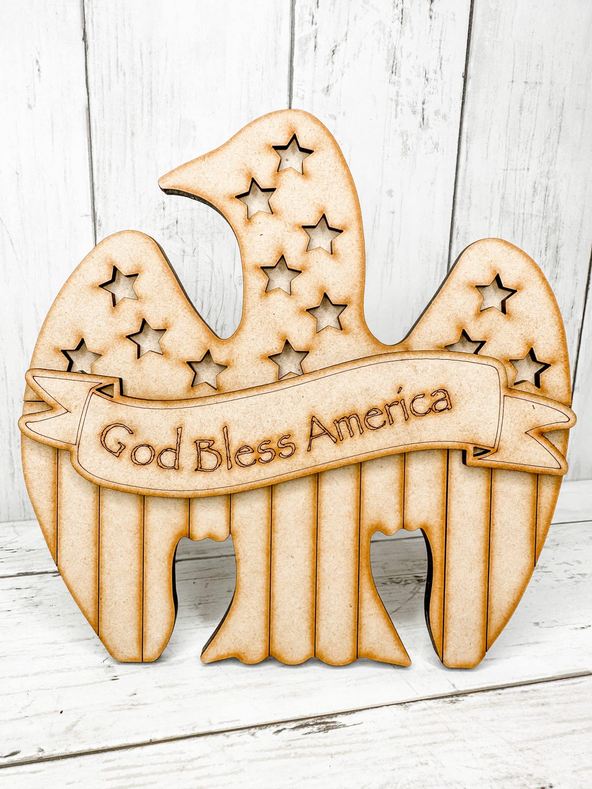 Easy Patriotic Eagle Craft Kit Tutorial for Beginners