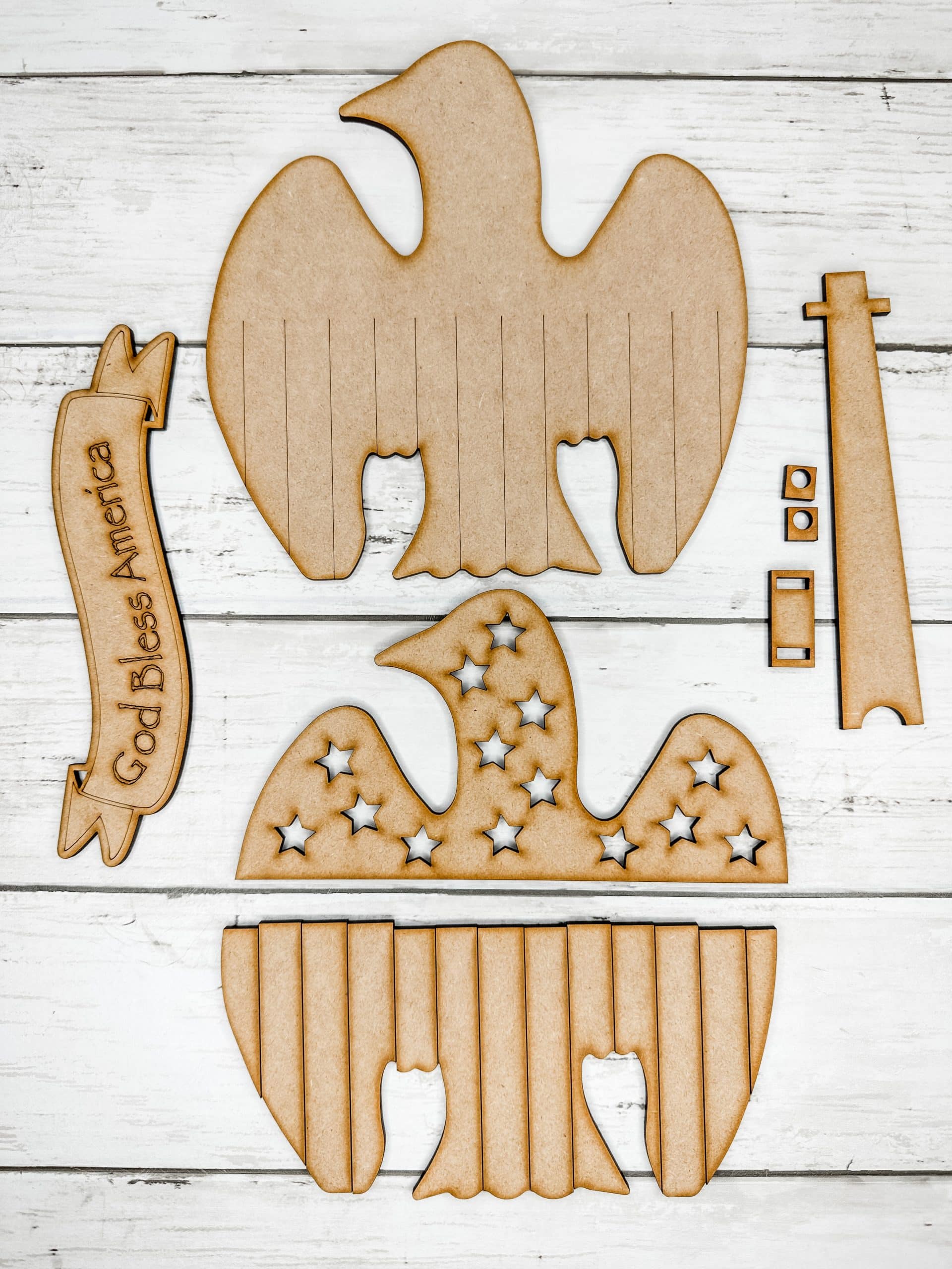 Easy Patriotic Eagle Craft Kit Tutorial for Beginners