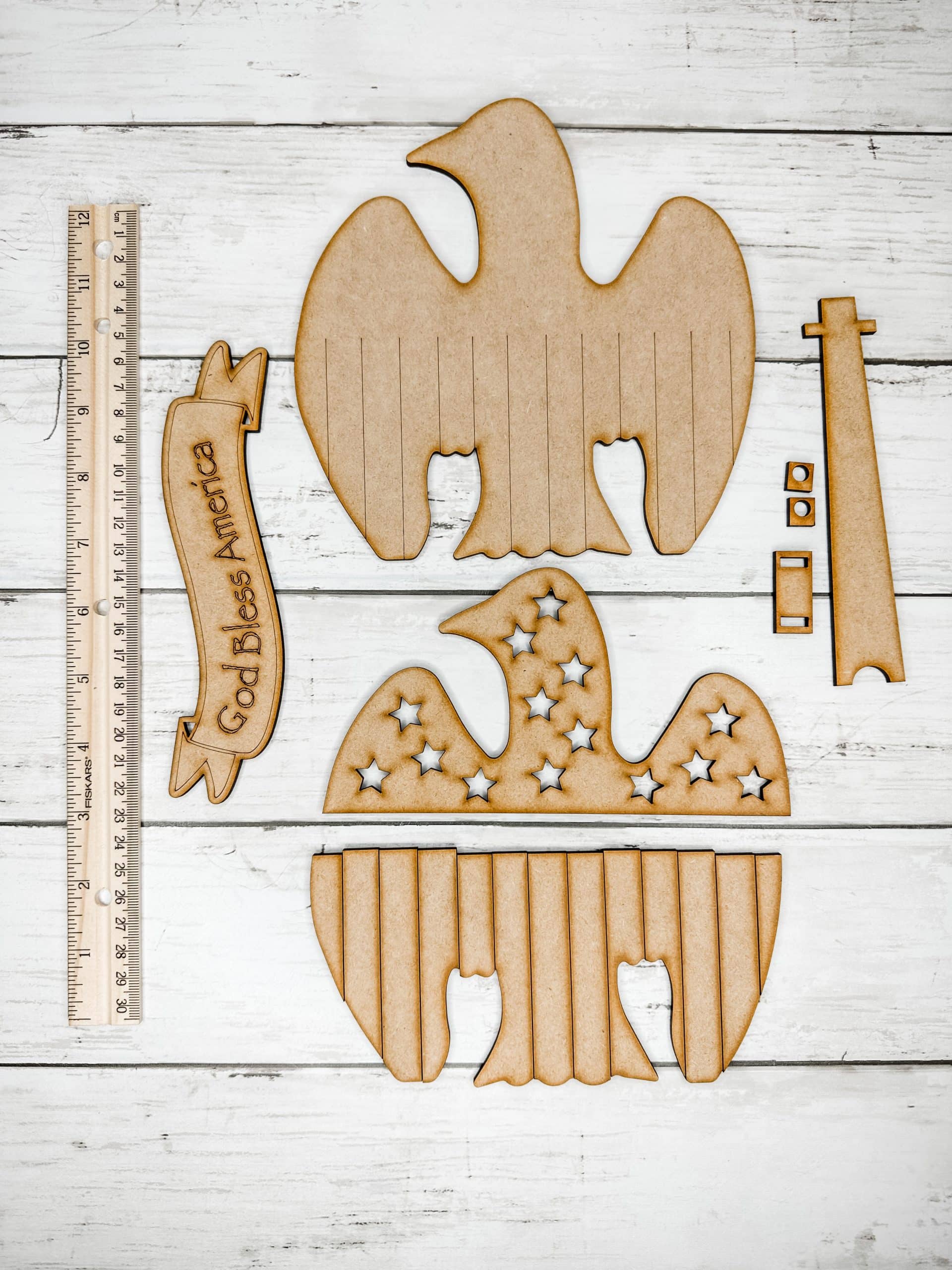 Easy Patriotic Eagle Craft Kit Tutorial for Beginners