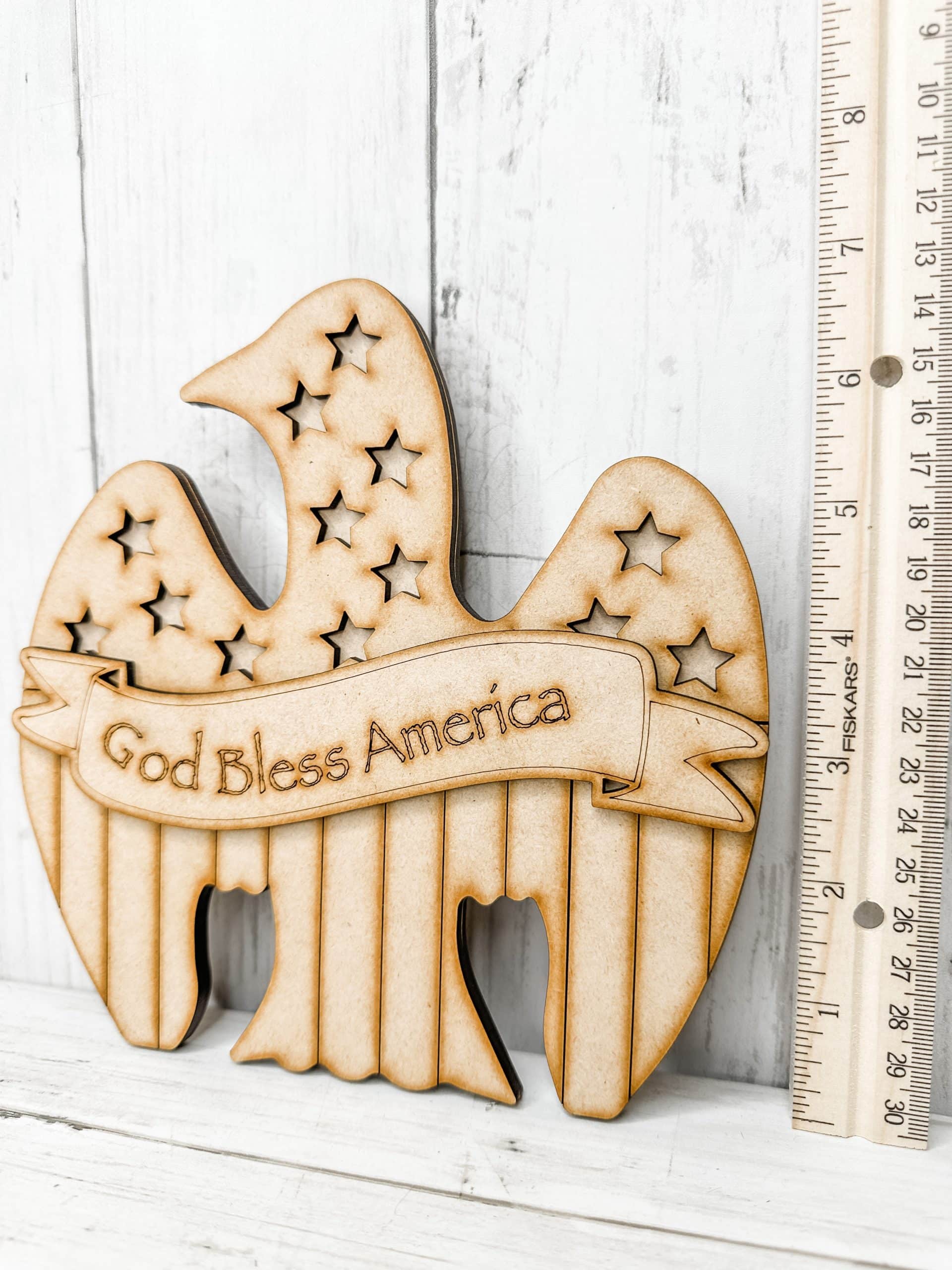 Easy Patriotic Eagle Craft Kit Tutorial for Beginners