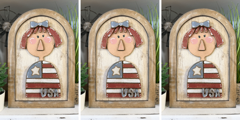 How to: Primitive Patriotic Girl DIY Tutorial