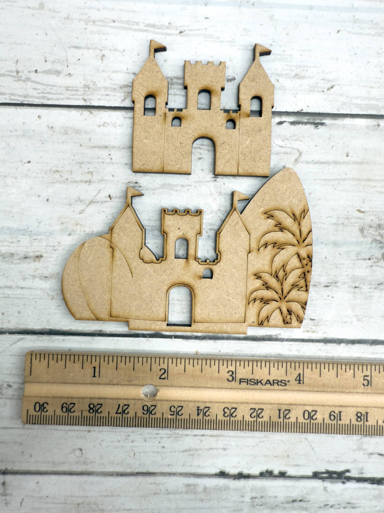 Interchangeable Decor for Summer: Watermelon and Sand Castle Inserts