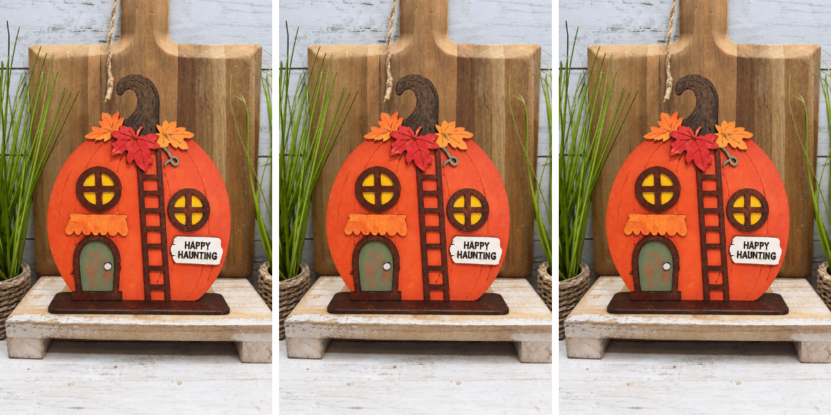 Happy Haunting Pumpkin House DIY: Easy Halloween Craft for Fall Decor